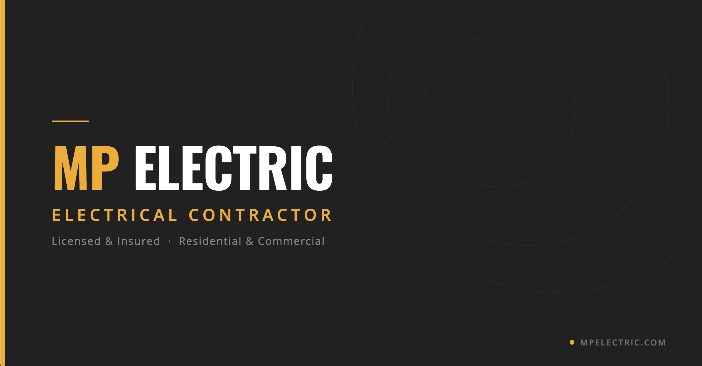 Electrical Services | Residential & Commercial | MP Electric